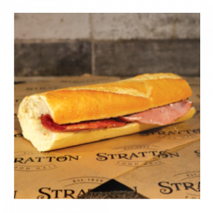 Butchers Thick Cut Bacon Roll