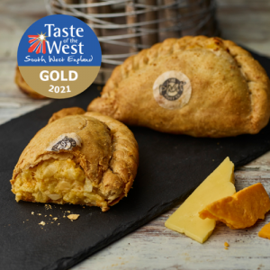 Seriously Cheesy Pasty - Uncooked