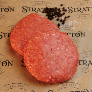 6oz Strattons Chuck Steak Burgers (Pack of Two)