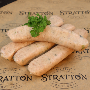 Stratton's Pork & Leek 4oz Sausages (Pack of 4)
