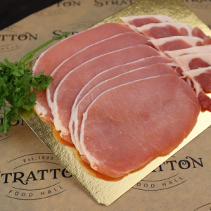 Dry Cure Unsmoked Back Bacon Rashers (6)