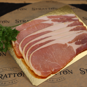 Dry Cure Smoked Back Bacon Rashers (6)