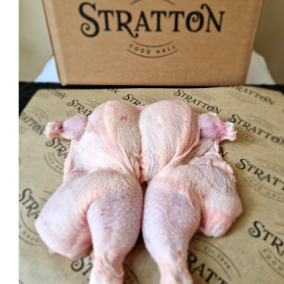 English Fresh Spatchcock Chicken (1.4kg Chicken 4 Portions)