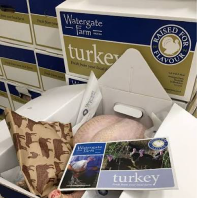 6 - 6.99 kg Bronze Free Range Watergate Farm Local Turkey ( serves 12 - 14 Guests)