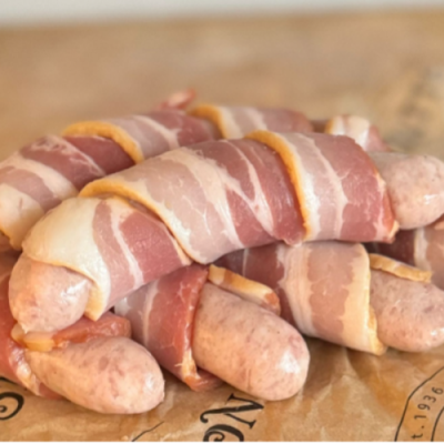 Christmas Bacon, Sausages and Eggs